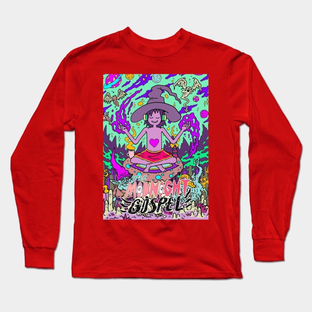 MIDNIGHT GOSPEL Long Sleeve T-Shirt by kewokawi